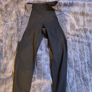 Black and grey leggings